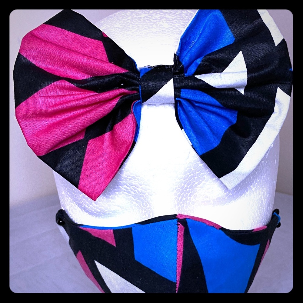 face masks & bows